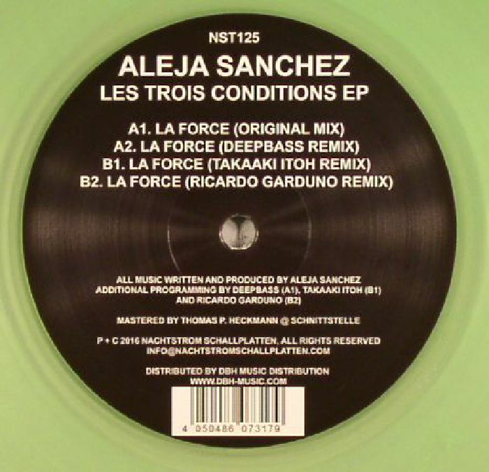 Aleja Sanchez Les Trois Conditions EP