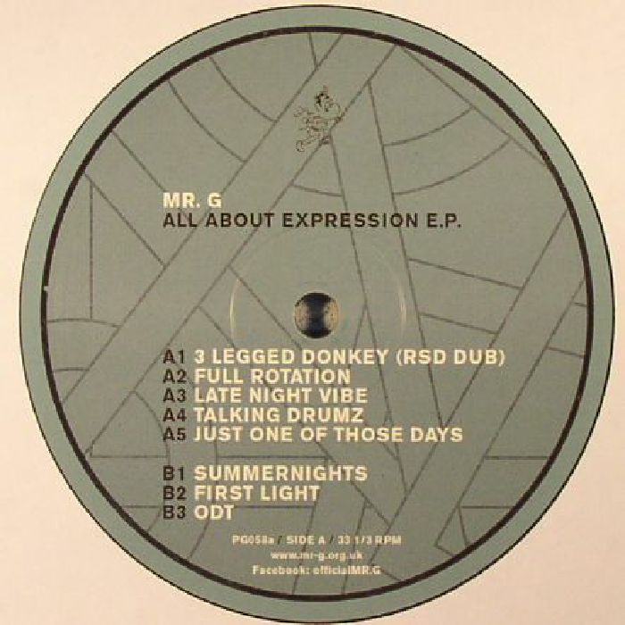 Mr G All About Expression EP