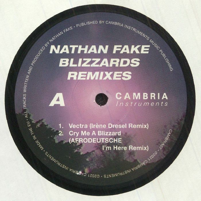 Nathan Fake Blizzards Remixes