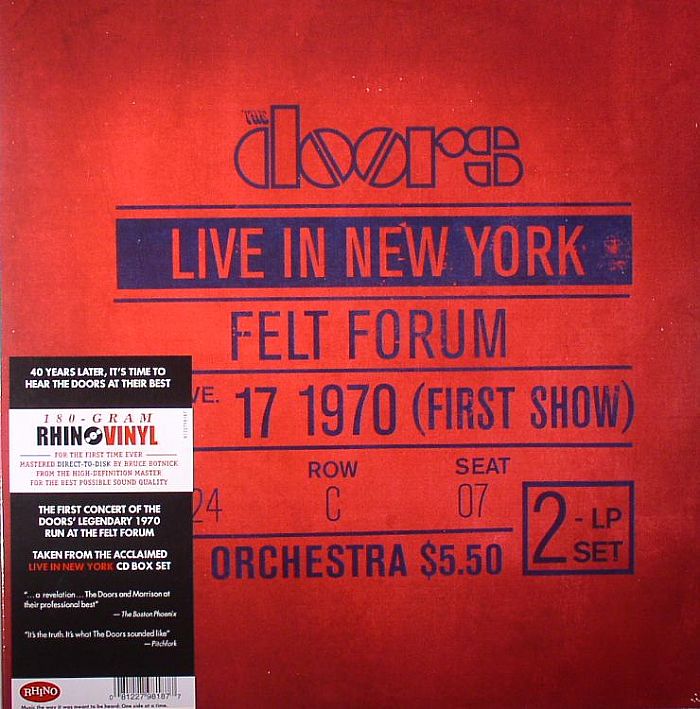 The Doors Live In New York January 17 1970 (First Show)