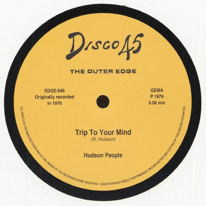 Hudson – Trip To Your Mind vinyl cover