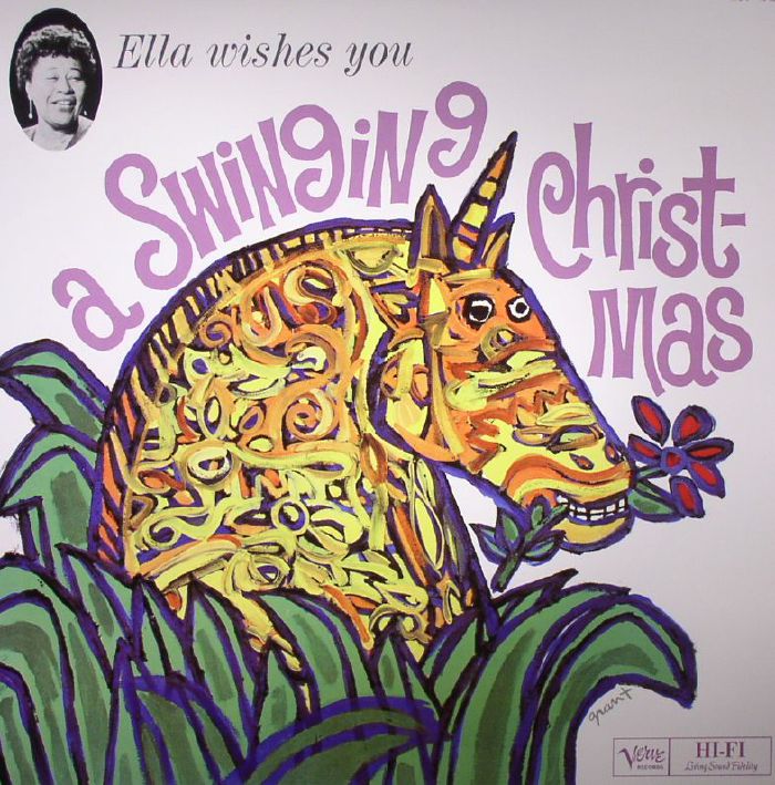 Ella Fitzgerald – Wishes You A Swinging Christmas vinyl cover