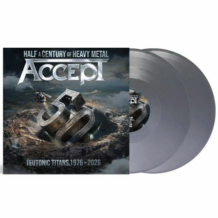 Accept – Teutonic Titans 1976-2026 vinyl cover