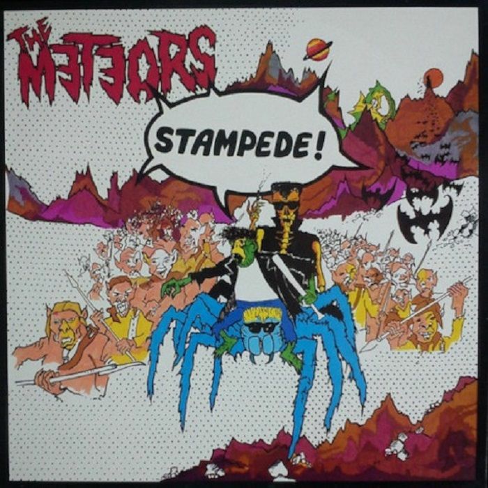 The Meteors – Stampede vinyl cover