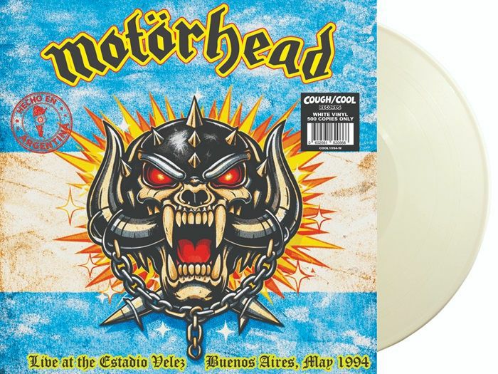 Motorhead – Hecho En Argentina: Live At Estadio Velez Buenos Aires Argentina May 1994 FM Broadcast vinyl cover