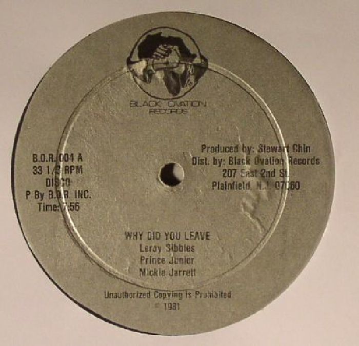Leroy Sibbles | Prince Junior | Mickie Jarrett Why Did You Leave (warehouse find)