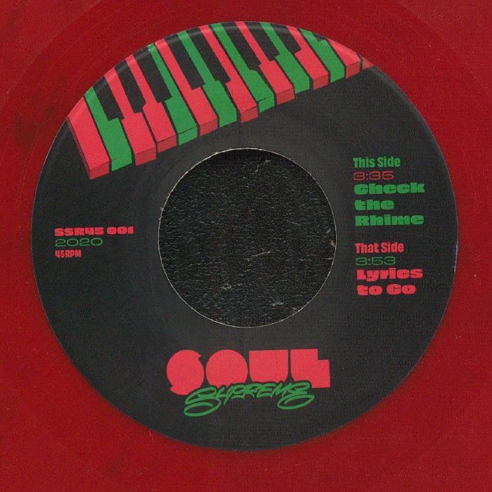 Soul Supreme – Check The Rhime vinyl cover