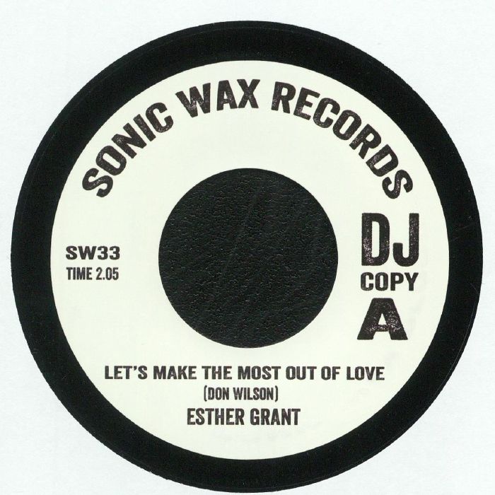 Esther Grant | Ultimates – Lets Make The Most Out Of Love vinyl cover
