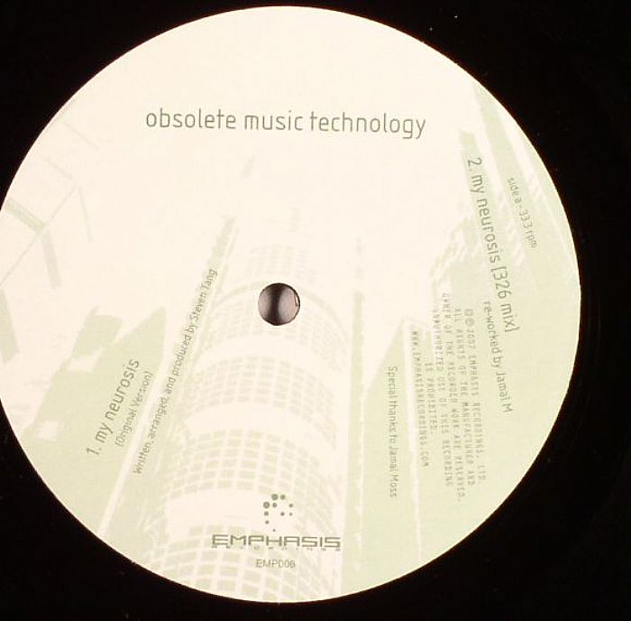 Obsolete Music Technology My Neurosis
