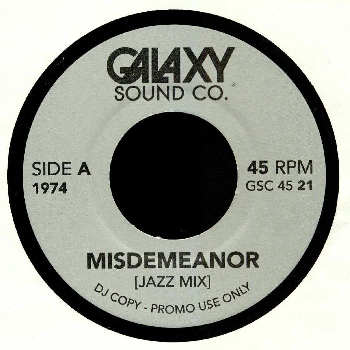 Galaxy Sound Co Misdemeanor (Jazz Mix)