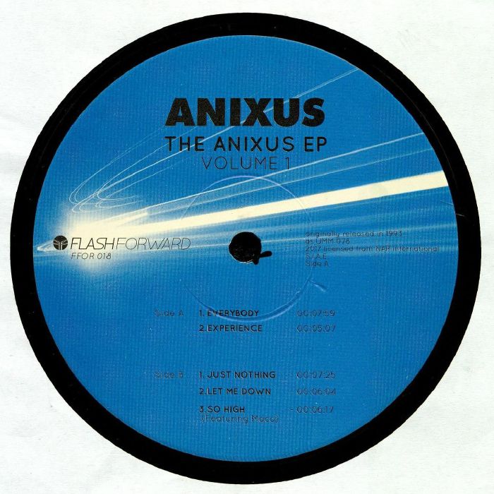 Anixus – The Anixus EP Volume 1 vinyl cover