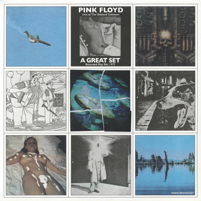 Pink Floyd – Live At The Oakland Coliseum vinyl cover
