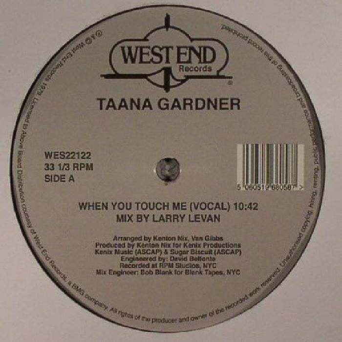 Taana Gardner When You Touch Me (remastered)