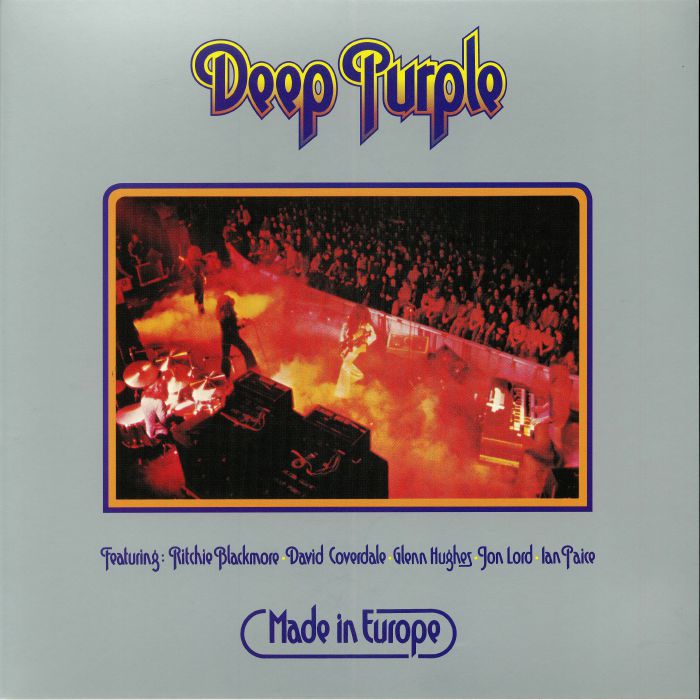 Deep Purple – Made In Europe vinyl cover