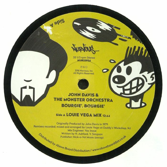 John Davis | The Monster Orchestra – Bourgie Bourgie vinyl cover