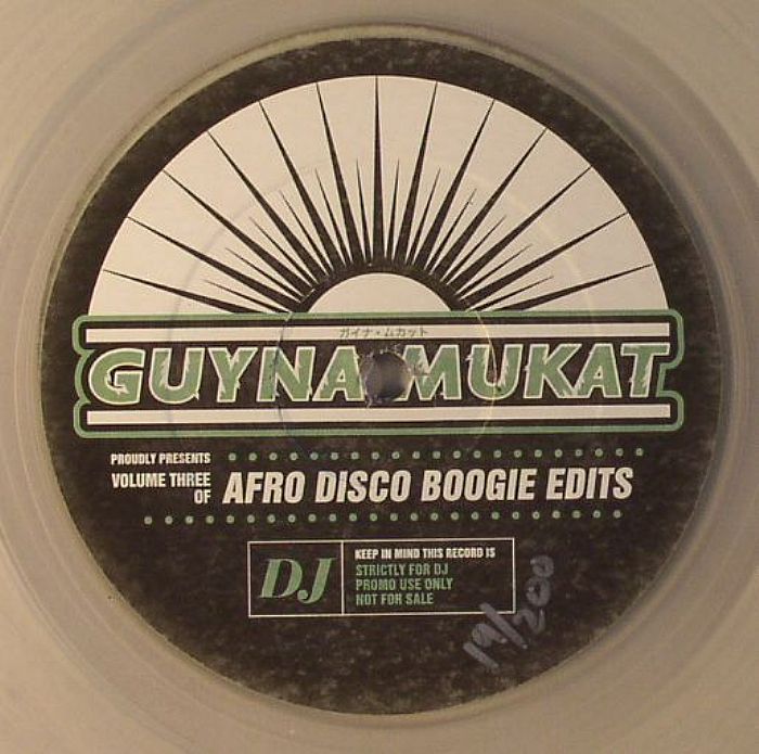 Guynamukat Afro Disco Boogie Edits Volume 3: Special Edition (Juno Exclusive)
