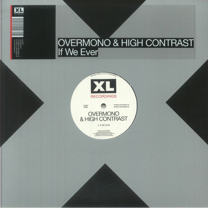 Overmono | High Contrast – If We Ever vinyl cover