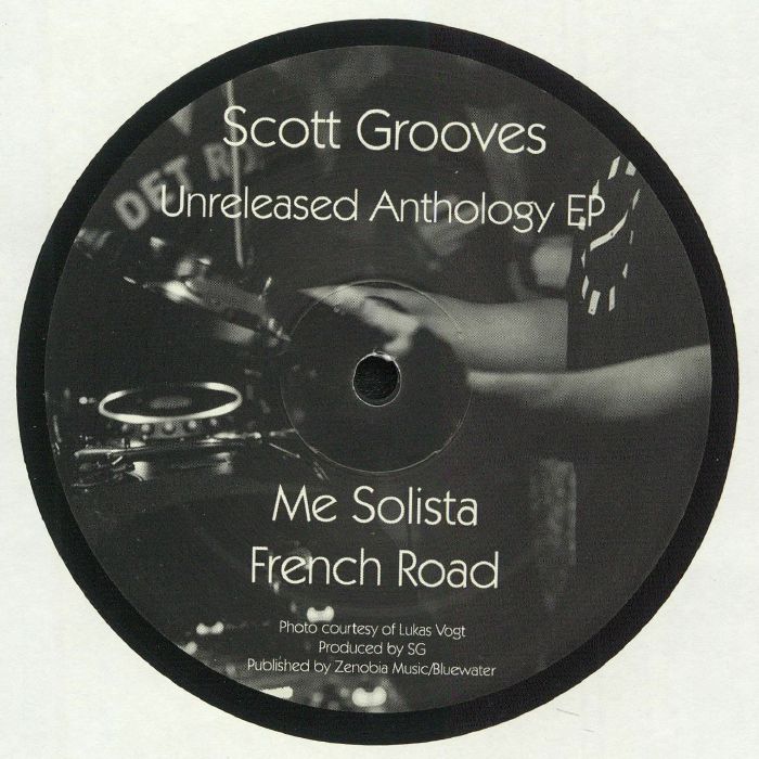 Scott Grooves – Unreleased Anthology EP vinyl cover