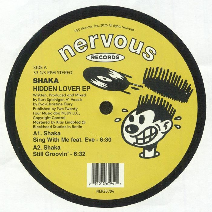 Shaka – Hidden Lover EP vinyl cover