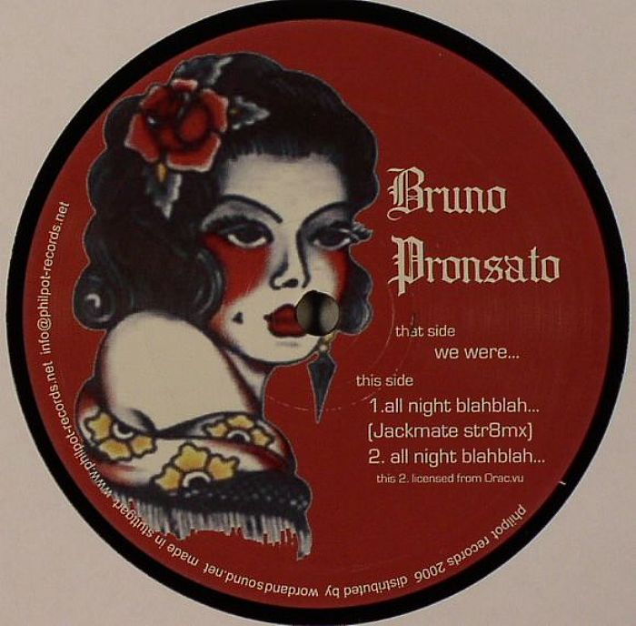 Bruno Pronsato All Night Blahblah