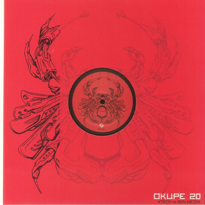 Xtech | Ben Metek – Okupe 20 vinyl cover