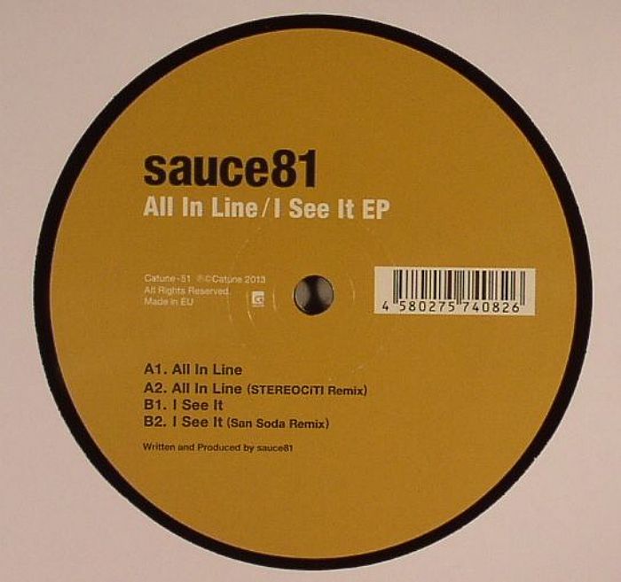 Sauce81 All In Line/i See It EP