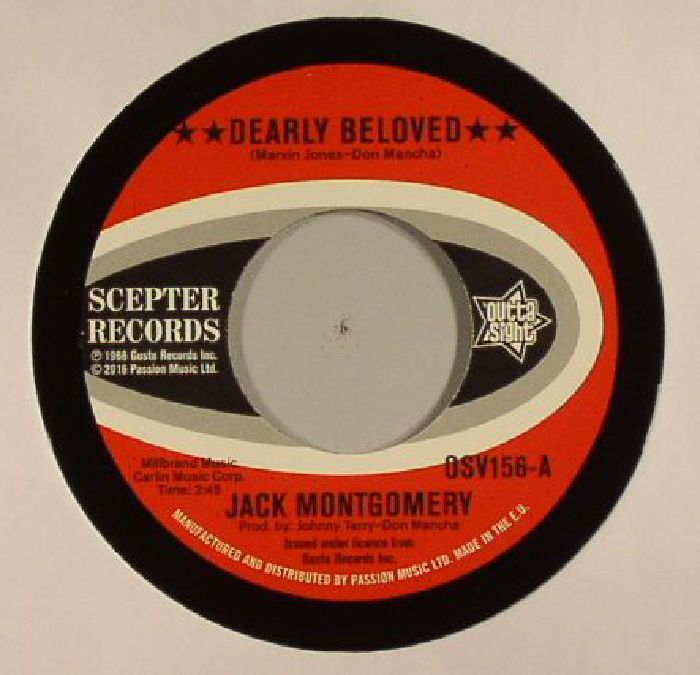 Jack Montgomery Dearly Beloved (reissue)