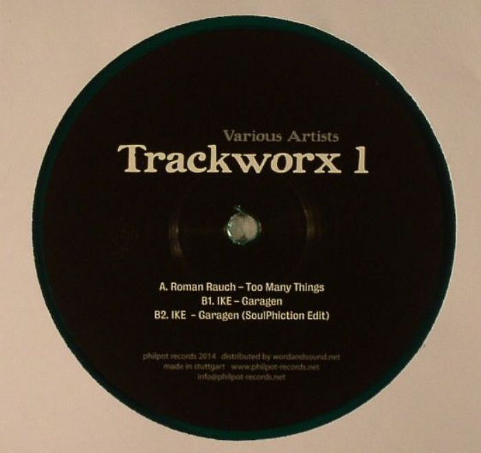 Roman Rauch | Ike – Trackworx 1 vinyl cover