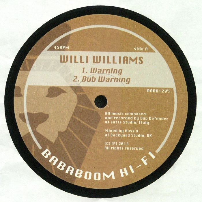 Willi Williams | Dub Defender Warning