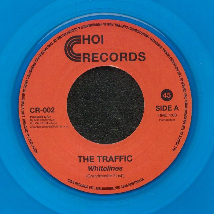 The Traffic – White Lines vinyl cover