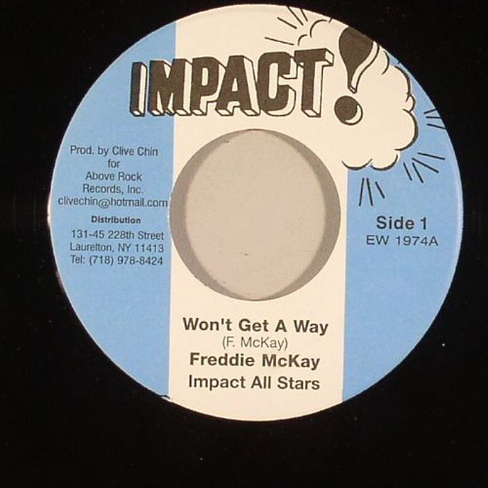 Freddie Mckay | Impact All Stars – Wont Get Away (Dennis Brown   Foot Of The Mountain Riddim) vinyl cover