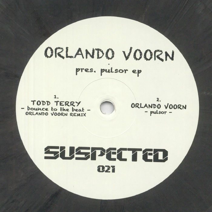 Orlando Voorn – Pulsor EP (feat Ken Ishii mix) vinyl cover