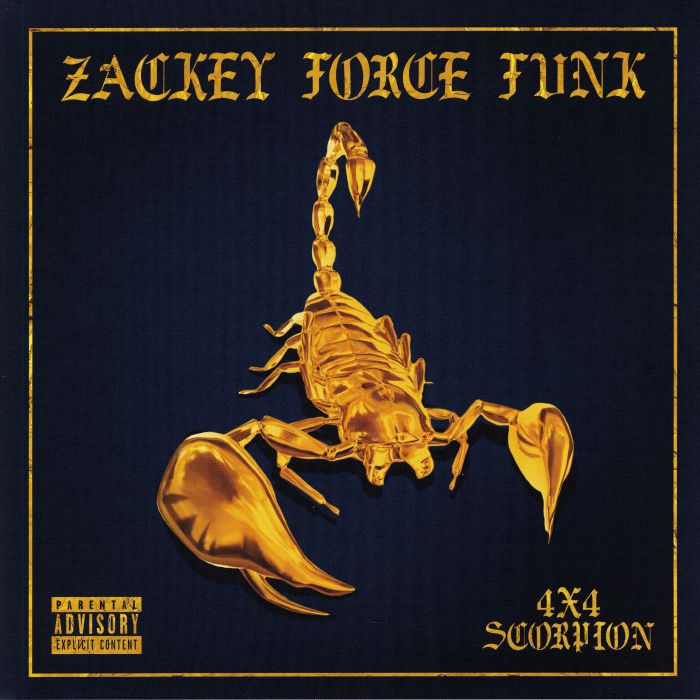 Zackey Force Funk – 4x4 Scorpion vinyl cover