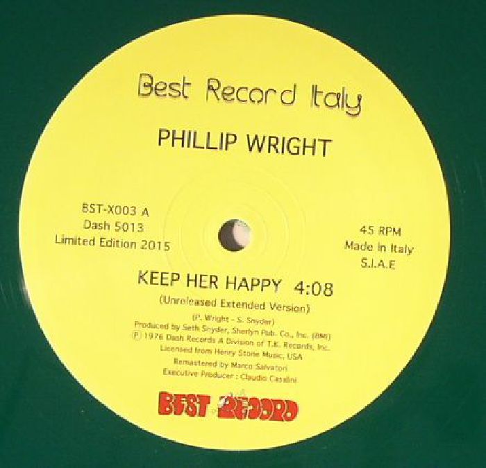 Phillip Wright Keep Her Happy