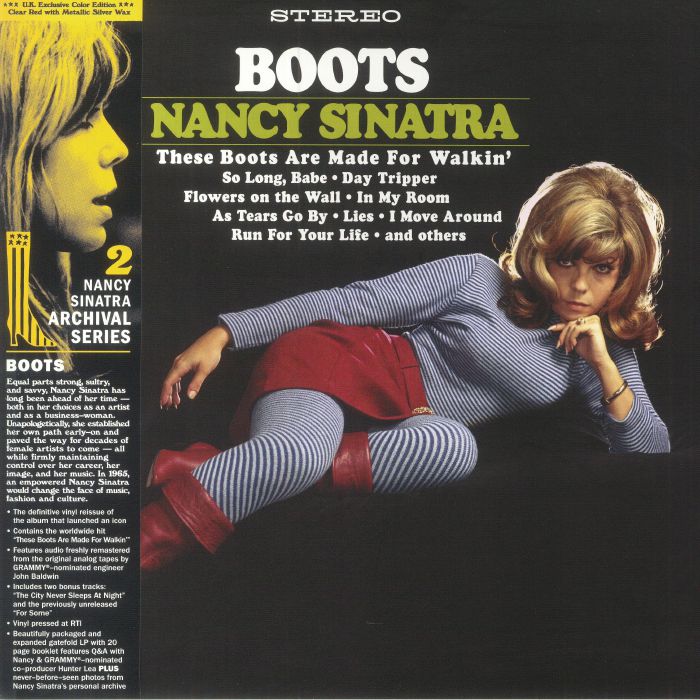 Nancy Sinatra – Boots vinyl cover
