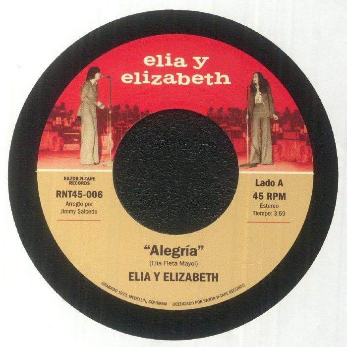 Elia Y Elizabeth – Alegria vinyl cover