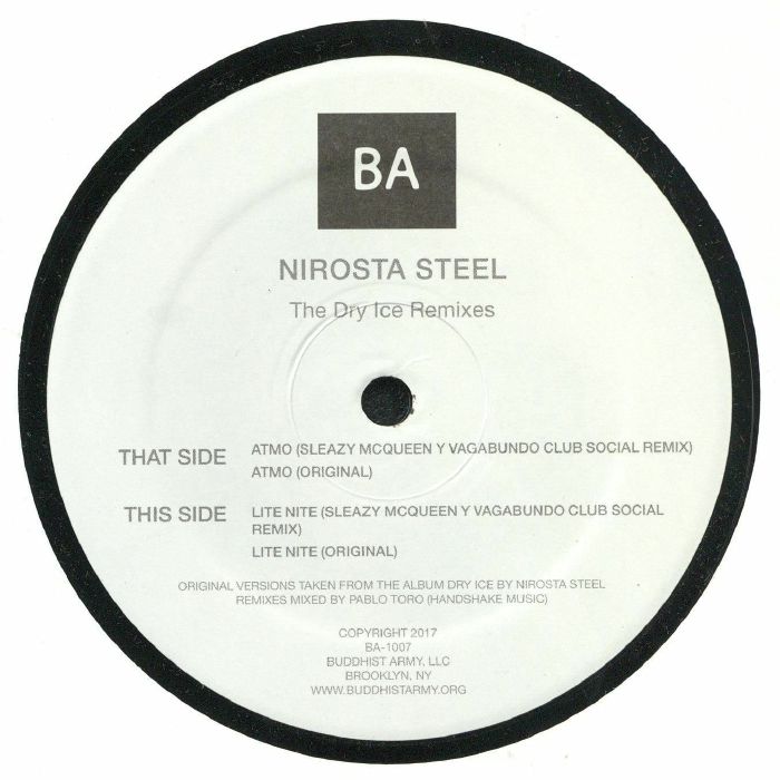 Nirosta Steel The Dry Ice Remixes