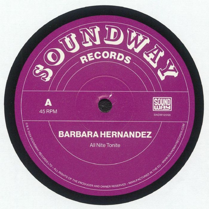 Barbara Hernandez All Nite Tonite