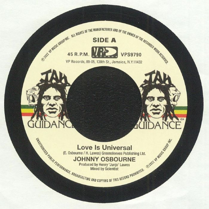 Johnny Osbourne | Roots Radics Love Is Universal