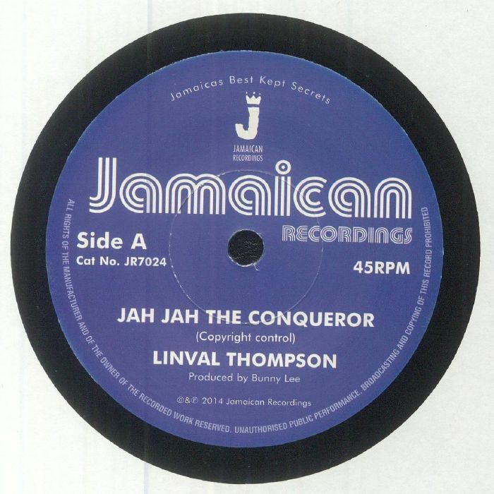 Linval Thompson Jah Jah The Conqueror