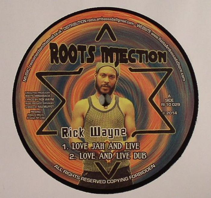Rick Wayne Love Jah and Live