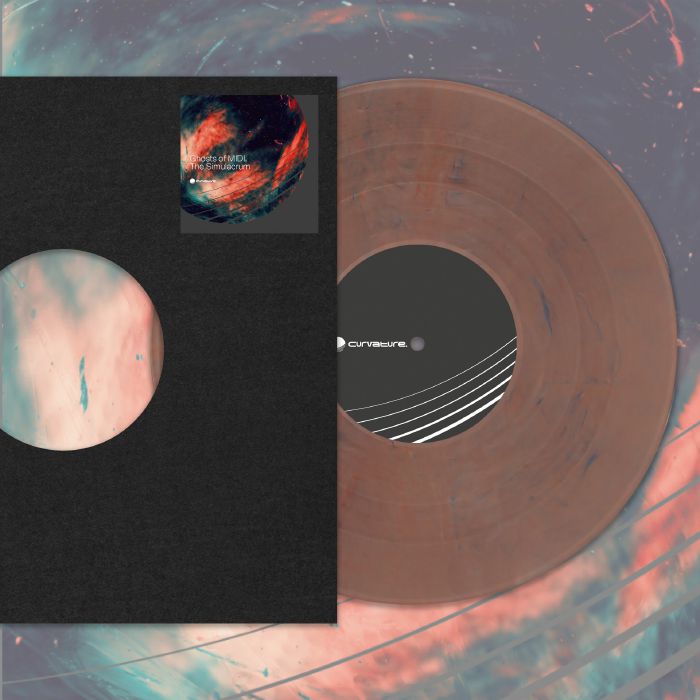 Ghosts Of Midi – The Simalcrum vinyl cover