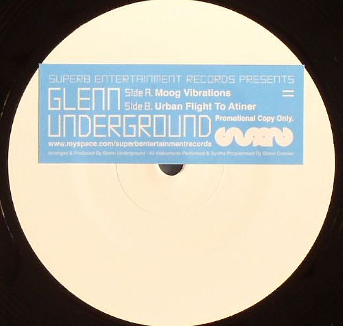 Glenn Underground – Moog Vibrations vinyl cover