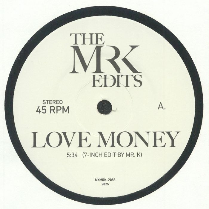 The Mr K Edits – Love Money vinyl cover