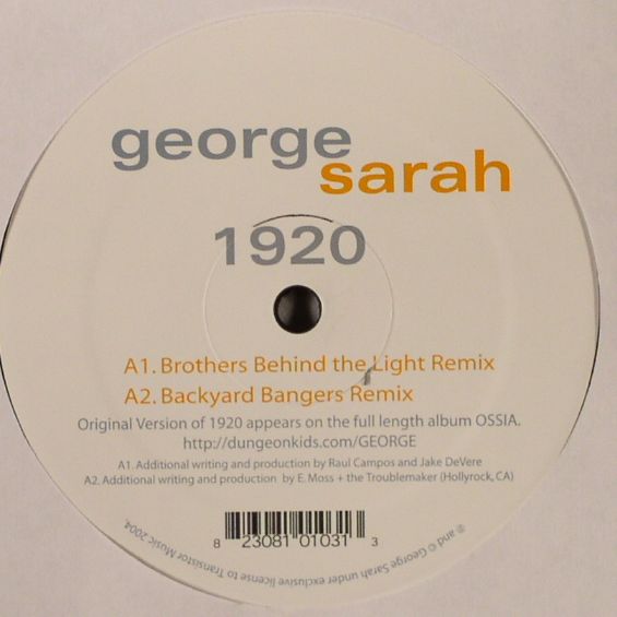 George Sarah 1920 (remixes)