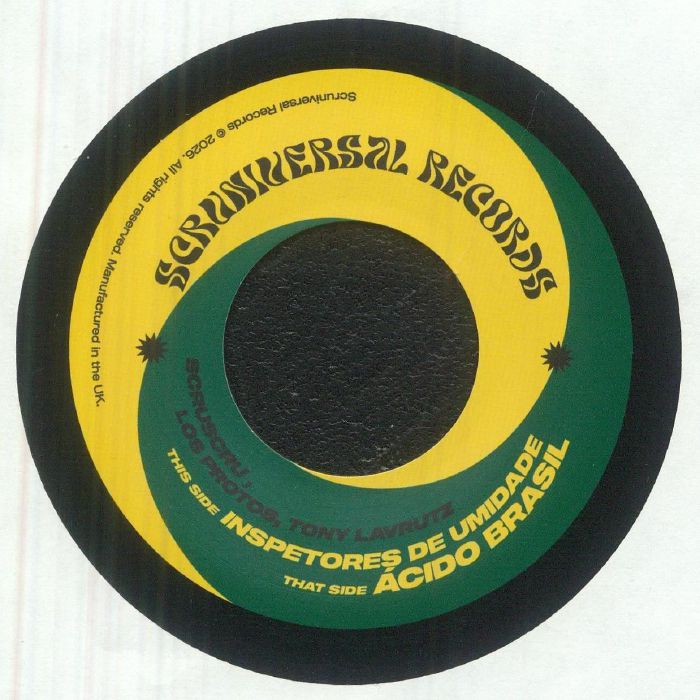 Scruscru | Los Protos | Tony Lavrutz – Inspetores De Umidade / Acido Brasil vinyl cover