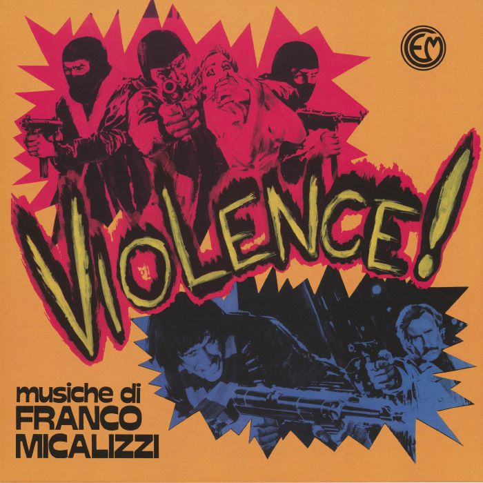 Franco Micalizzi – Violence! vinyl cover