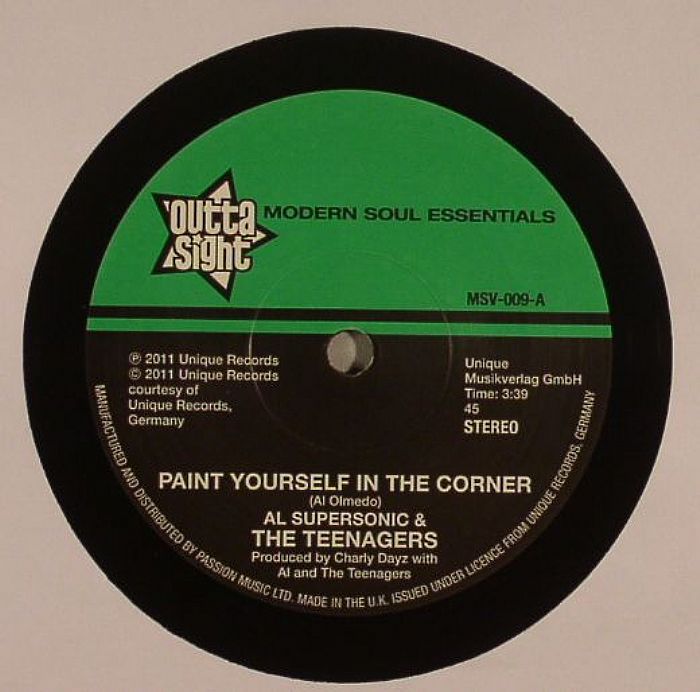 Al and The Teenagers Supersonic Paint Yourself In A Corner