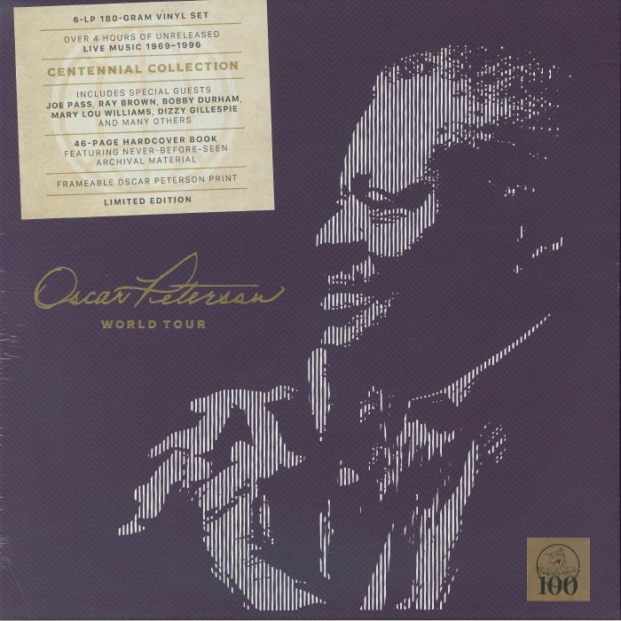 Oscar Peterson – World Tour vinyl cover