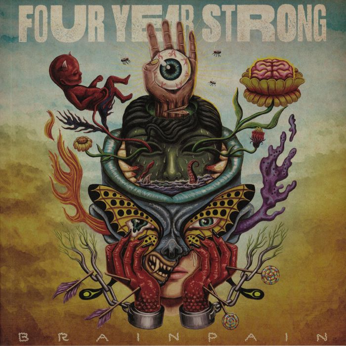 Four Year Strong – Brain Pain vinyl cover